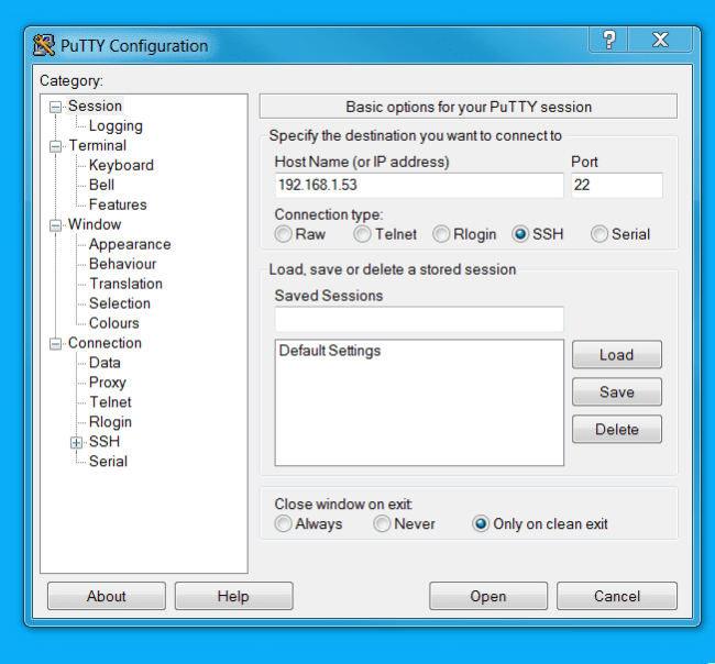 conexion-con-putty-raspberry-pi